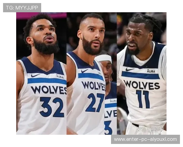 唐斯篮下低位强打得手，森林狼把控内线局面